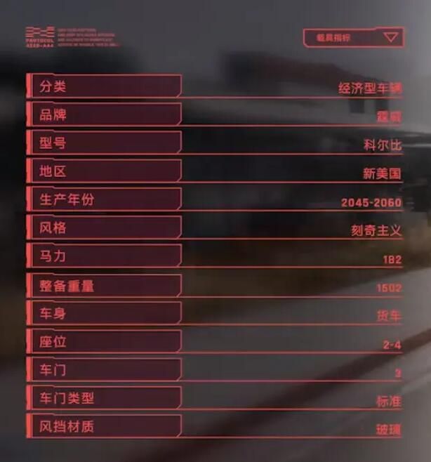 《赛博朋克2077》怎么买车