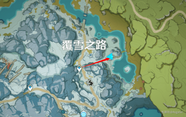 《原神》手游龙脊雪山石碑在哪