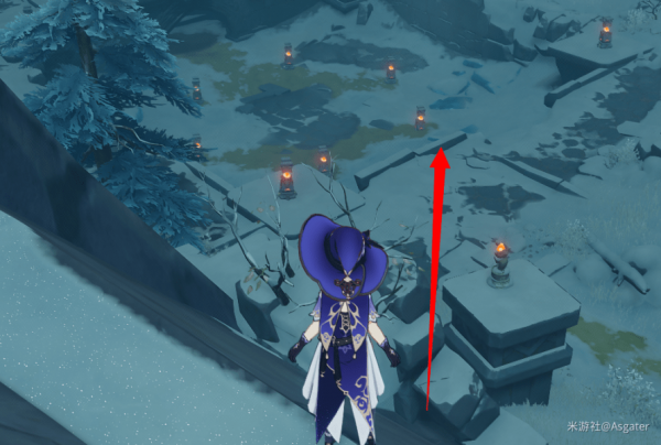 《原神》手游龙脊雪山石碑在哪