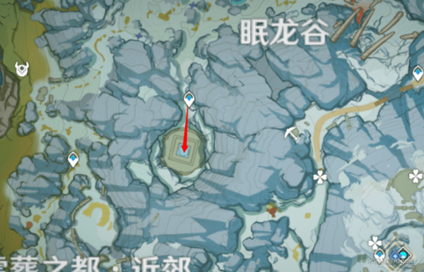 《原神》手游龙脊雪山石碑在哪