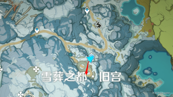 《原神》手游龙脊雪山石碑在哪