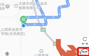 2021百度地图跑步路线怎么设置