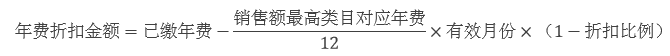 2021天猫年费返还标准