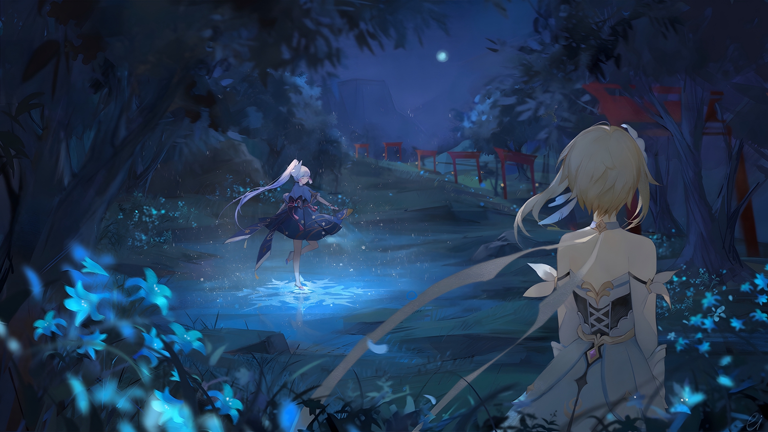 《原神》幽邃鸦眼解救莱昂攻略