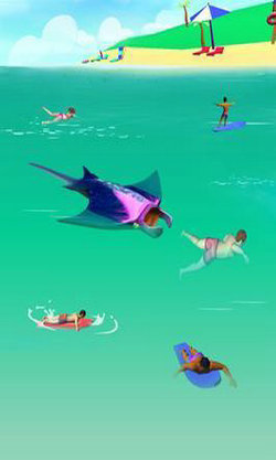 恐怖鲨鱼袭击3D