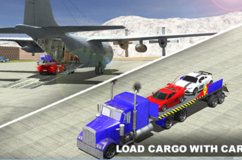 飞机汽车运输车3D
