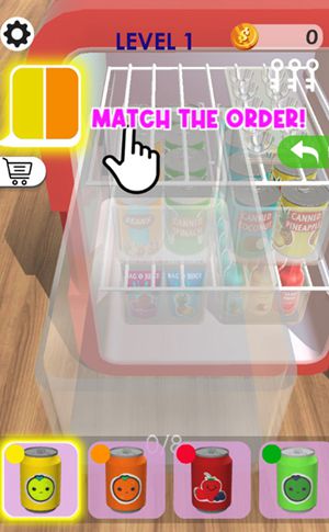 整理冰箱3D（	Fridge Organizing 3D）