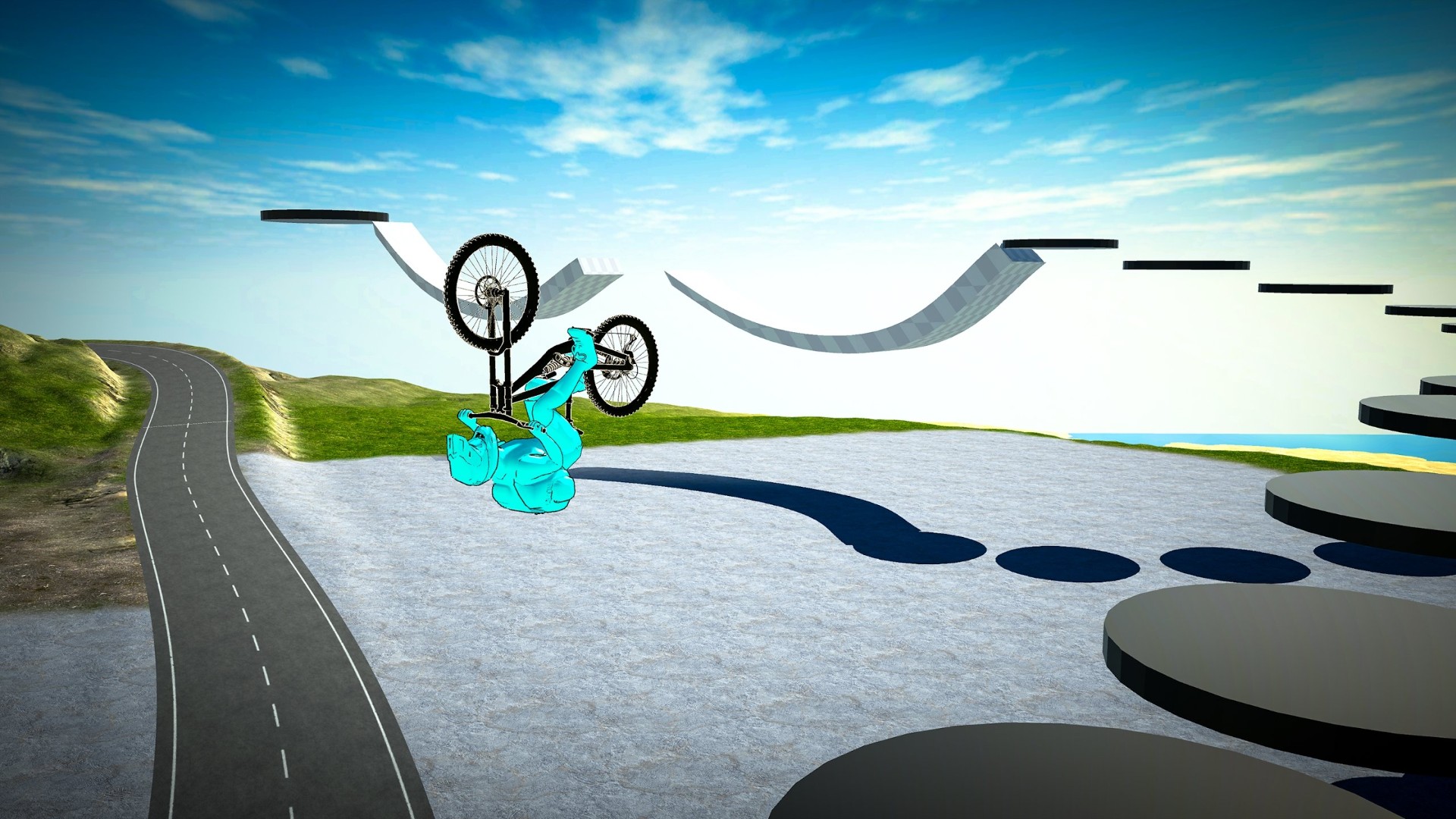 自行车极限骑手3D无限货币