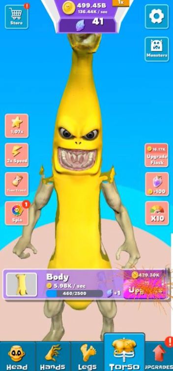 香蕉怪兽战斗游戏中文版下载