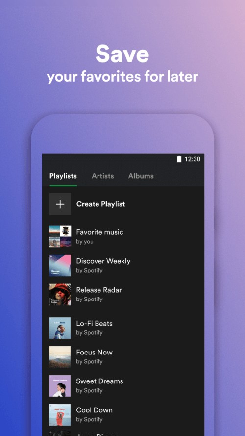 Spotify精简版