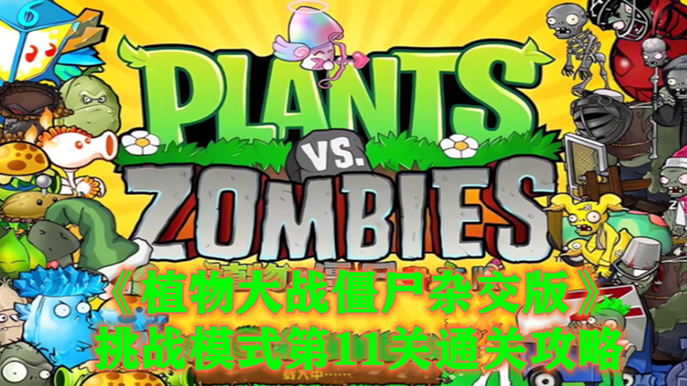 《植物大战僵尸杂交版》挑战模式第11关通关攻略