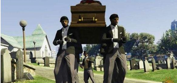  黑人抬棺专业团队