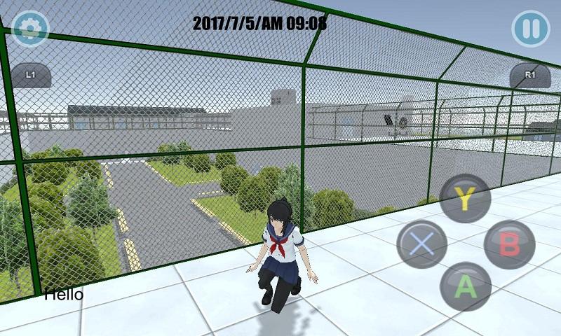 高校女子模拟4