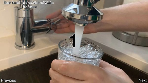 每卖一份我喝一杯水