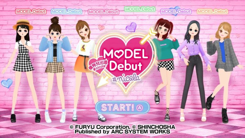 模特儿出道nicola