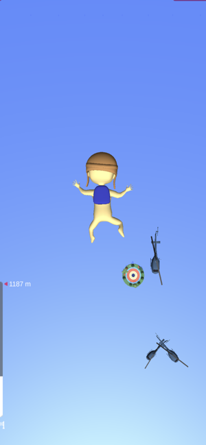 Fun skydiver