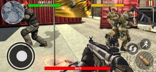 捕获军队基础旗3D