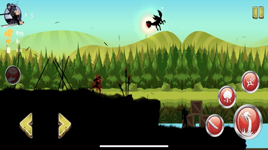 火柴人忍者战士影子战士