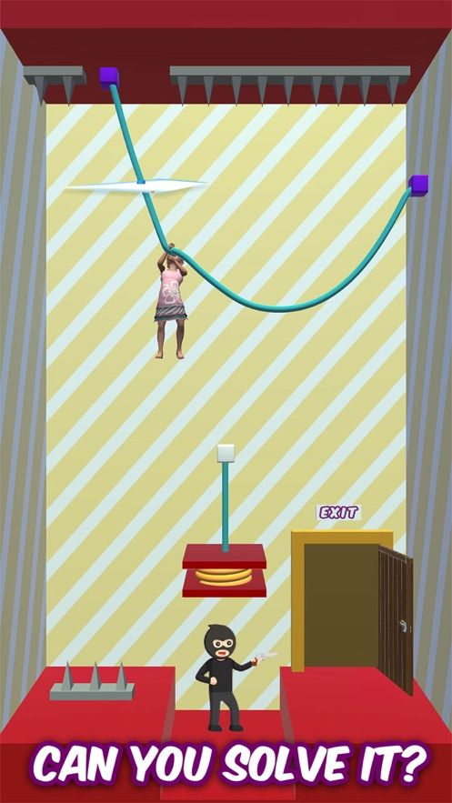救女孩救援剪切3D