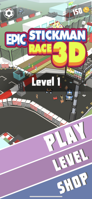 史诗史迪克曼比赛3D