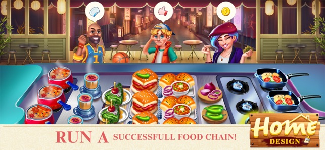 家居设计与烹饪食物