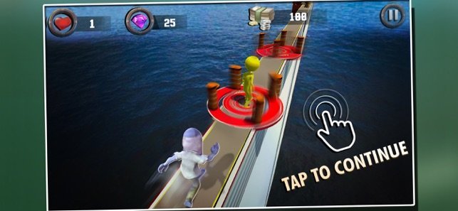 天空3D运行比赛