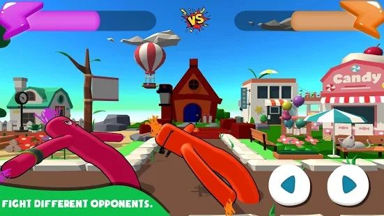 空中舞者充气搏击