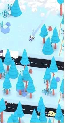 企鹅滑雪