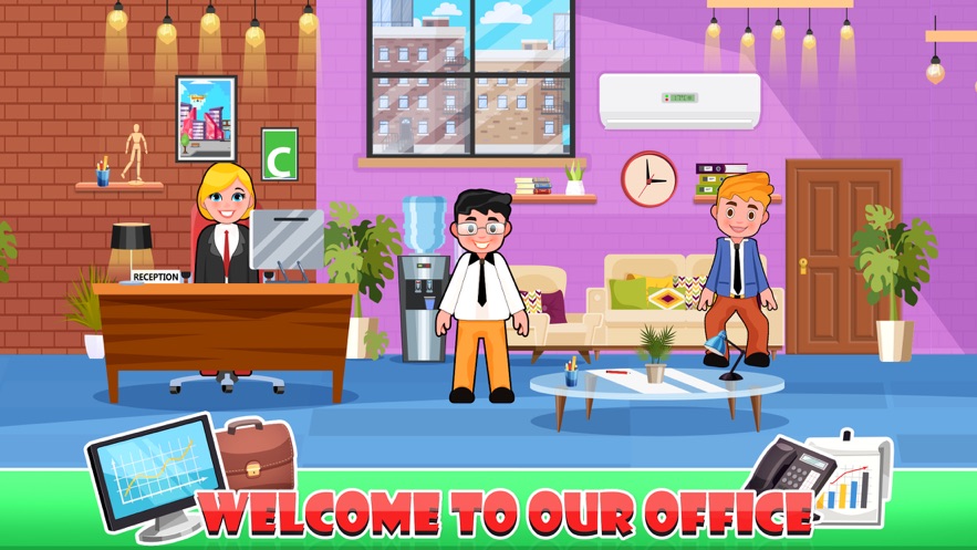 假装玩办公室生活