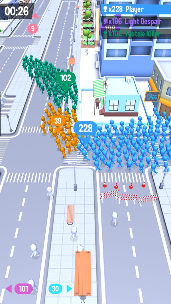 拥挤城市3D