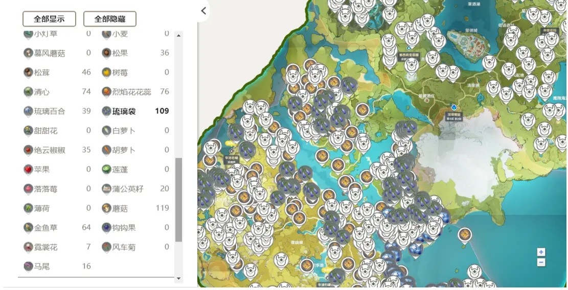 原神wiki地图工具