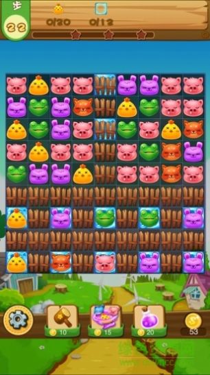 彩虹动物消消乐