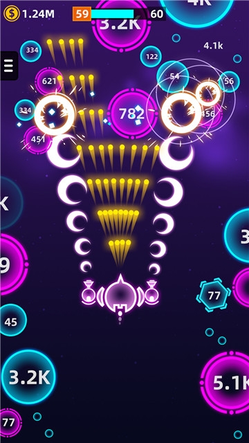 霓虹防塔消灭数字病毒