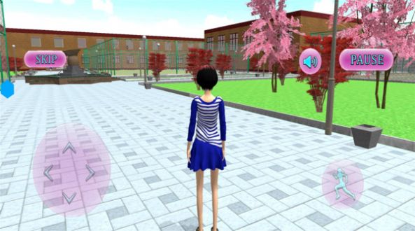 樱色校园女生