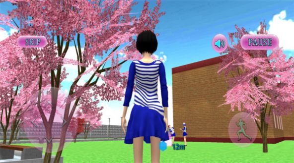 樱色校园女生