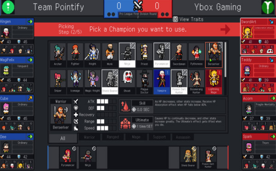 Teamfight Manager steam