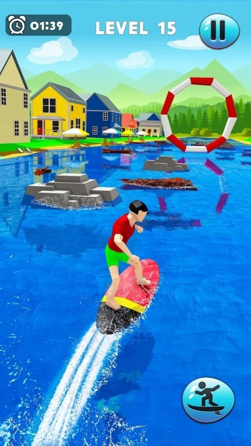 疯狂河冲浪者3D最新版