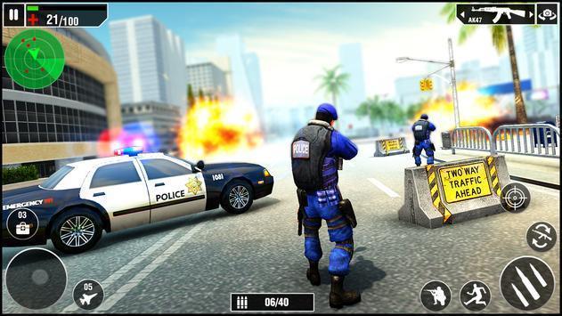 反恐警察罢工射击安卓版