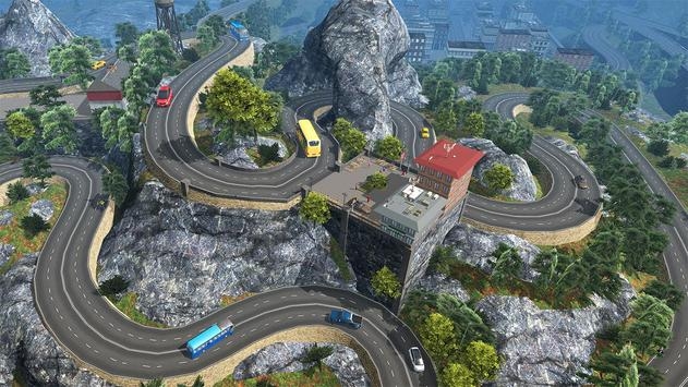 旅游巴士公路驾驶