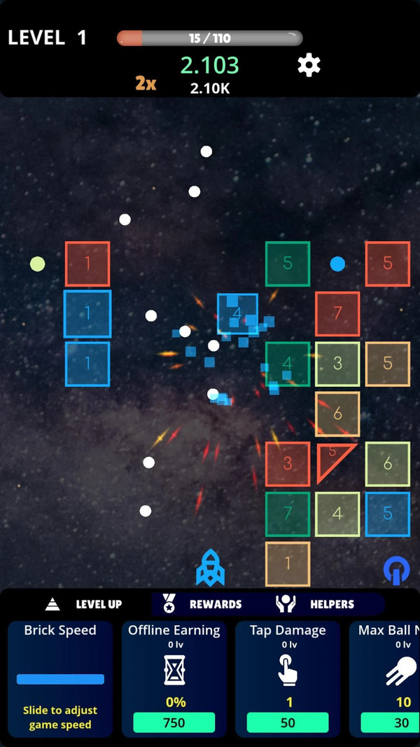 宇宙打砖块2214
