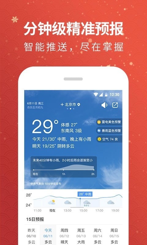 黄历天气旧版