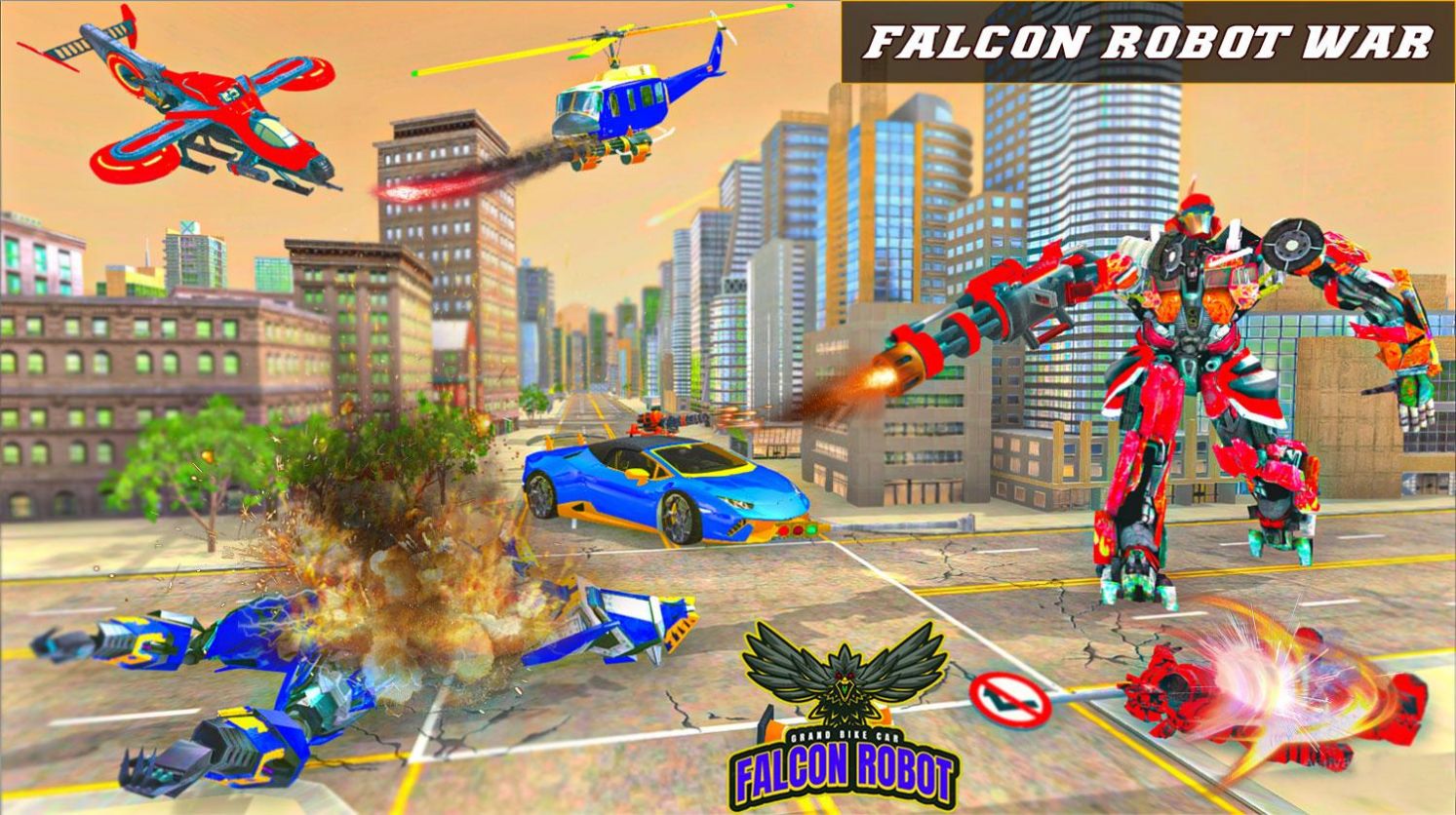 大猎鹰机器人车