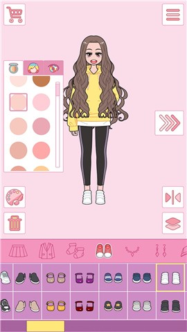 我的涂画世界少女换装2022