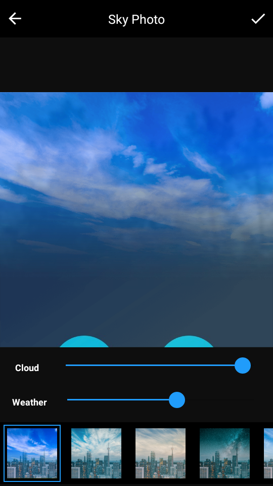 Sky Filter