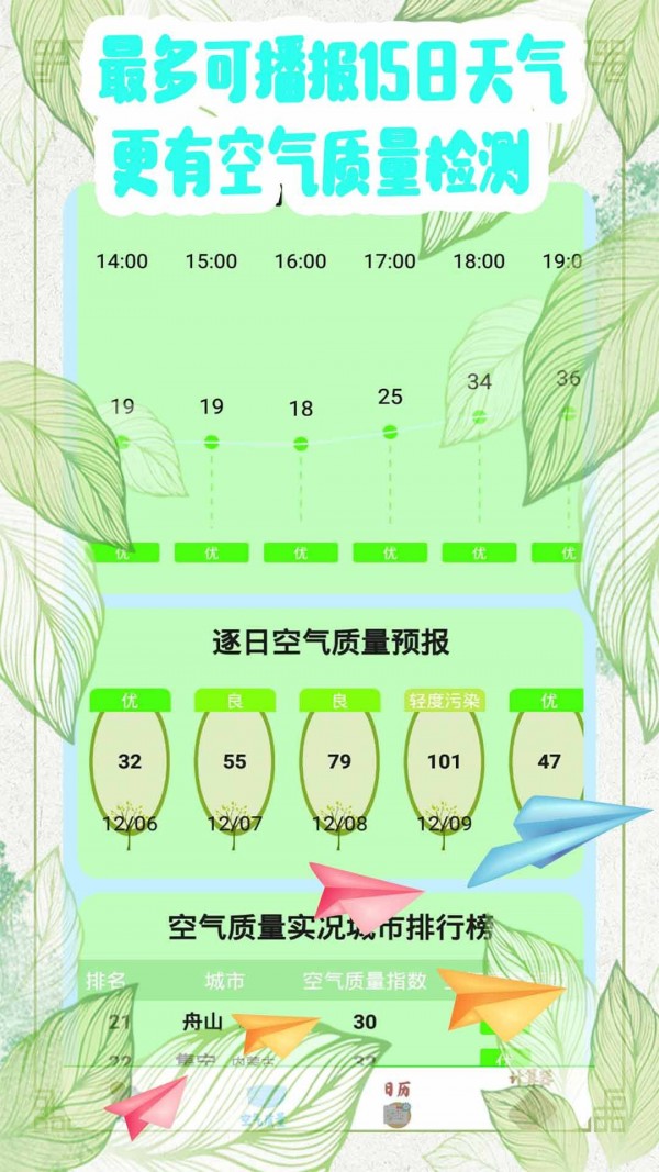 万年天气预报