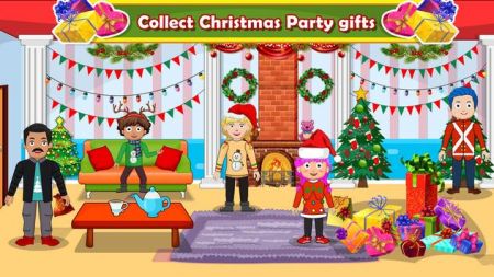 模拟小镇冰雪派对