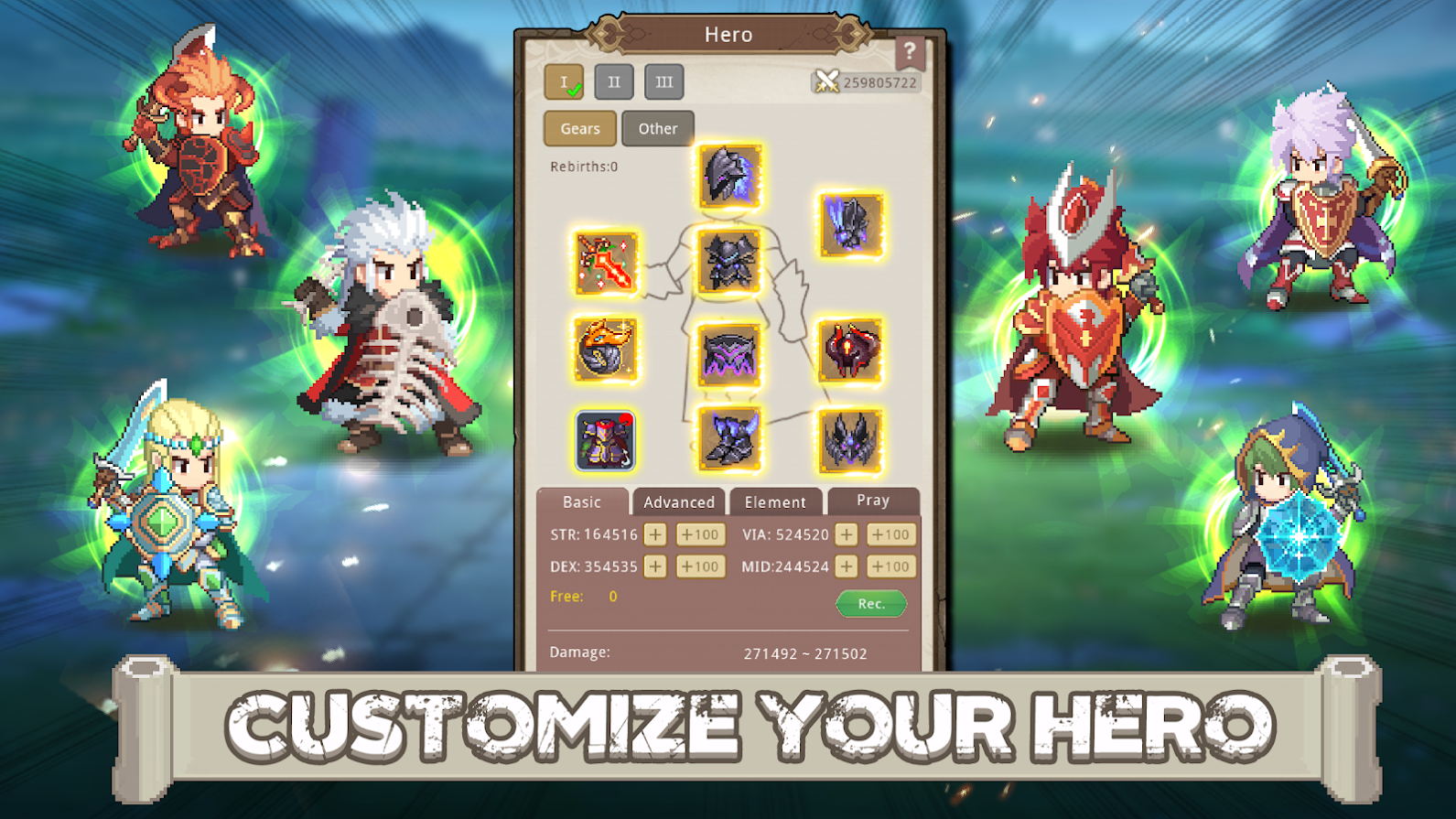 小小英雄闲置RPG中文版