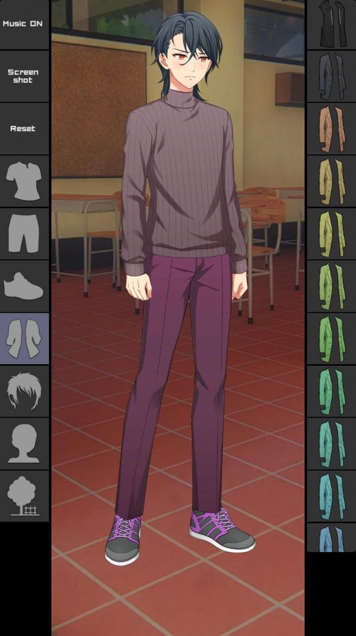 学校男孩动漫装扮