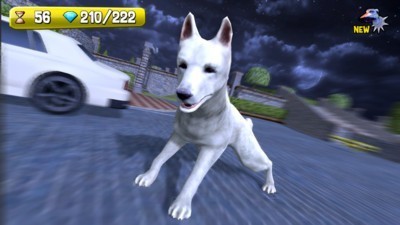 模拟警犬追捕
