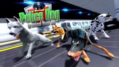 模拟警犬追捕